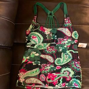 Womens size small swim top